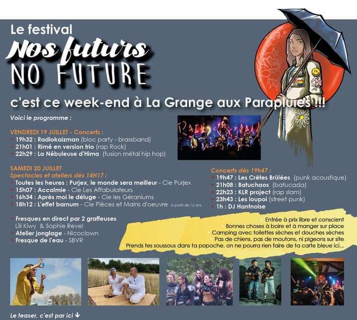 pré Nos futurs-No Future - Grange aux parapluies